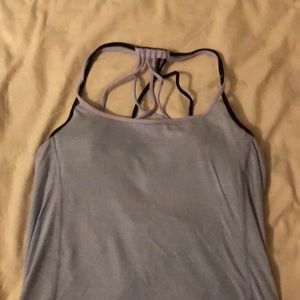 lulu lemon purple / lavender lighten up tank
